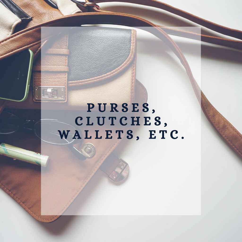 Purses, Clutches, & Wallets