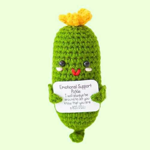 Emotional Support Pals - Positive Crochet Gifts - Assorted Designs