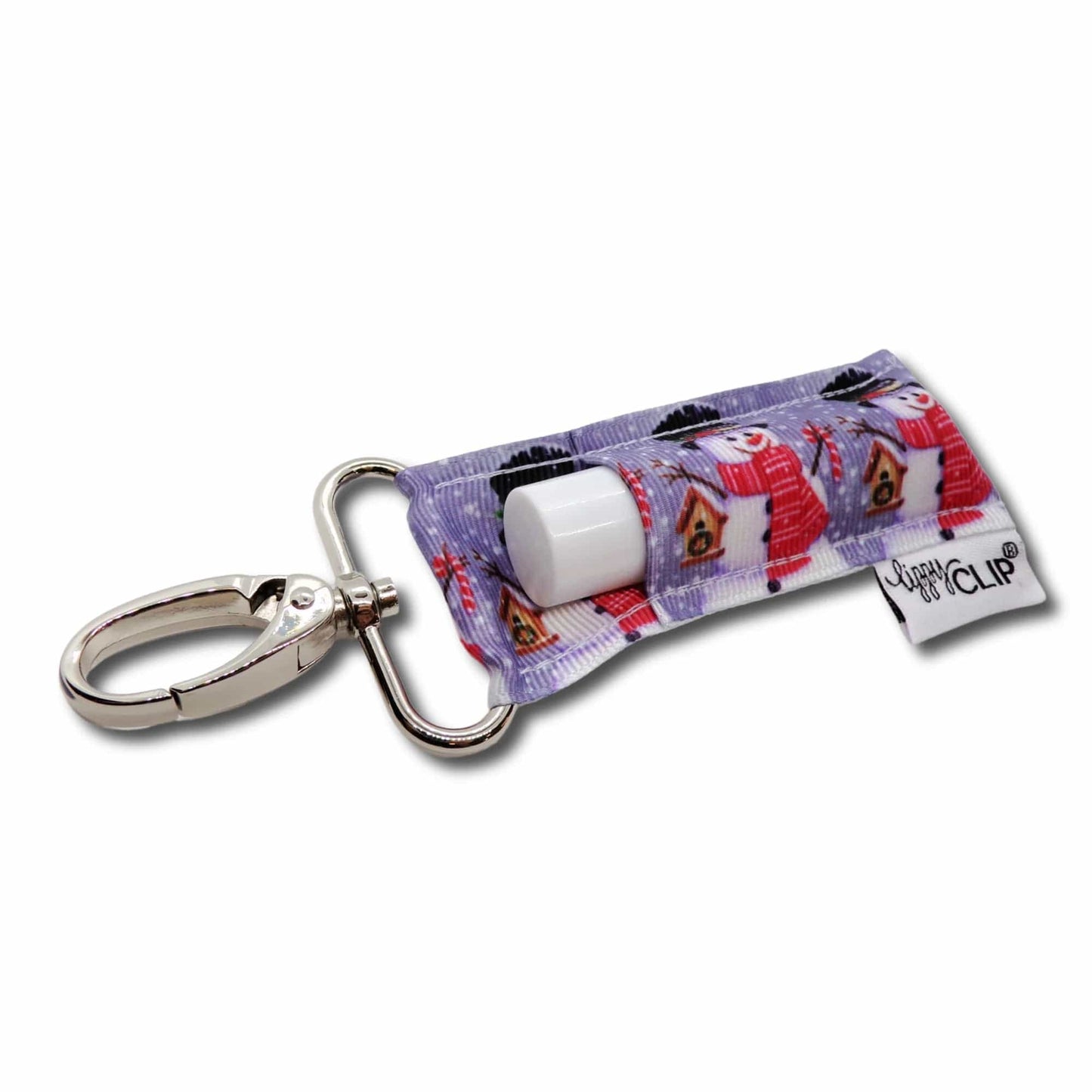 Lip Balm Snowman Delight LippyClip® Lip Balm Holder for Chapstick