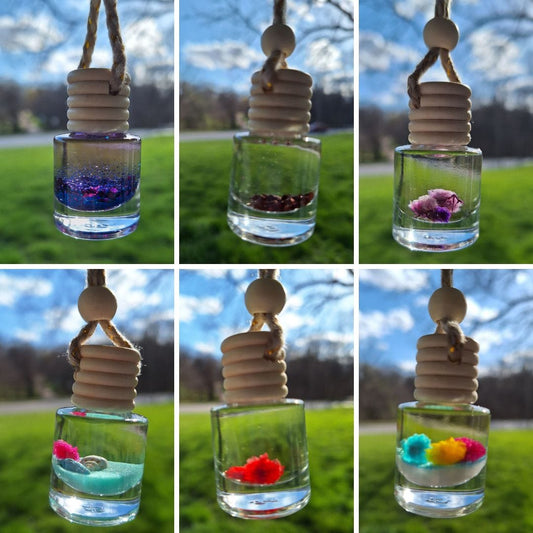 Sachets & Diffusers Car Oil Diffuser - Hanging Air Fresheners - Choice of Premium Scents