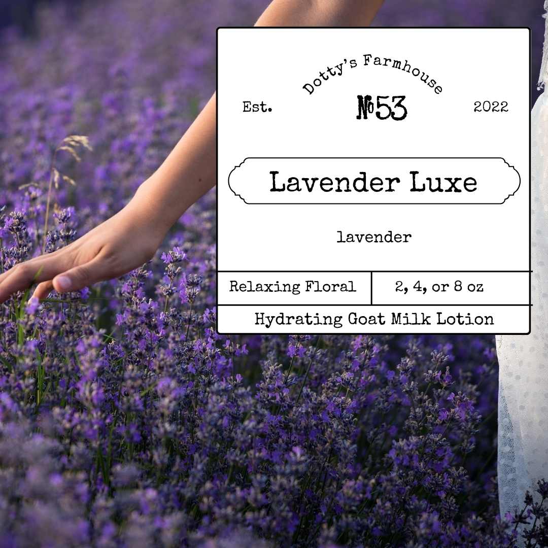 Soaps and Lotions Goat Milk Lotion - No. 53 - Lavender Luxe - Hydrating Moisturizer