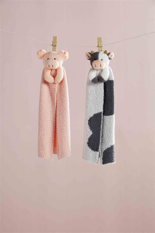 Baby Blanket Baby Blanket - Chenille Pig Lovey Blanket Baby Blanket - Chenille Pig Lovey Blanket - Perfect Baby Shower Gift MP-10670006P