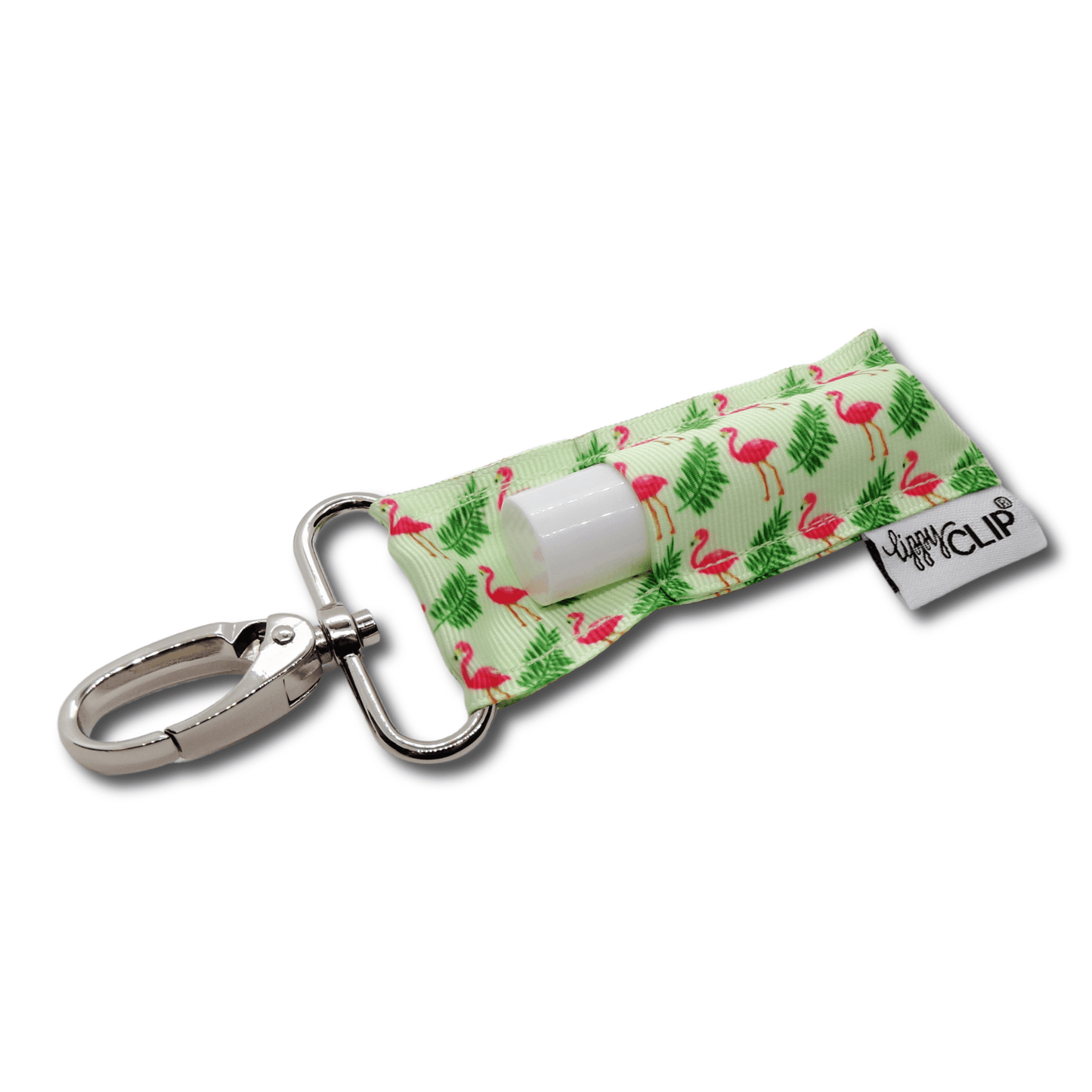 Lip Balm Flirty Flamingos LippyClip® Lip Balm Holder Chapstick 2087
