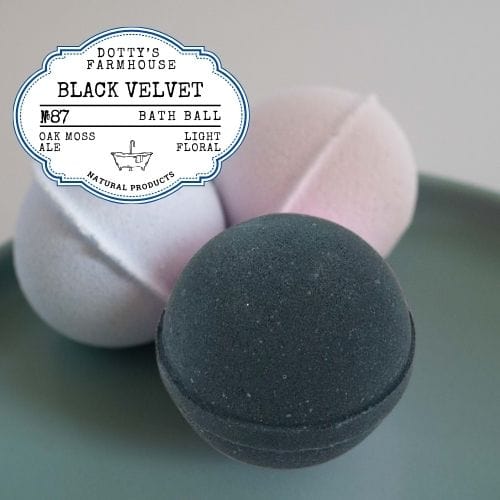 Bath Additives Black Velvet Bath Balls - Assorted Scents - Large 4.5 oz. Hydrating Bath Bombs DF-BB-87