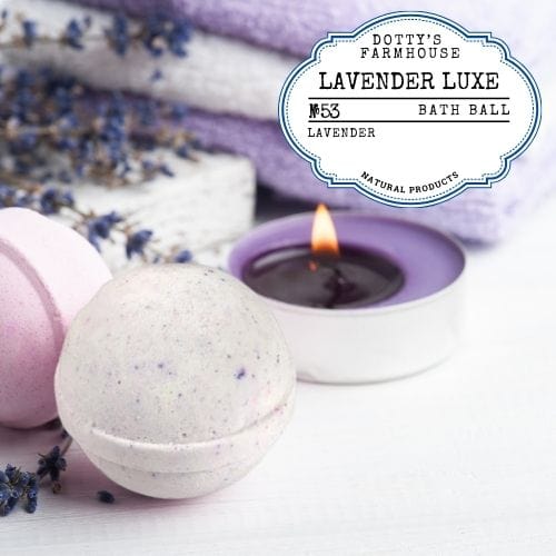 Bath Additives Lavender Luxe Bath Balls - Assorted Scents - Large 4.5 oz. Hydrating Bath Bombs DF-BB-53