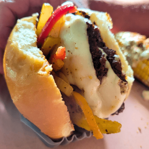 Cookware Silicone Adjustable Burger/Sandwich/Donut Holder - 4 Pack - Multicolor