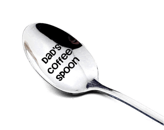 Dad's Coffee Spoon Coffee/Tea/Food Engraved Spoon - Assorted Styles NI-NHXIK1401980