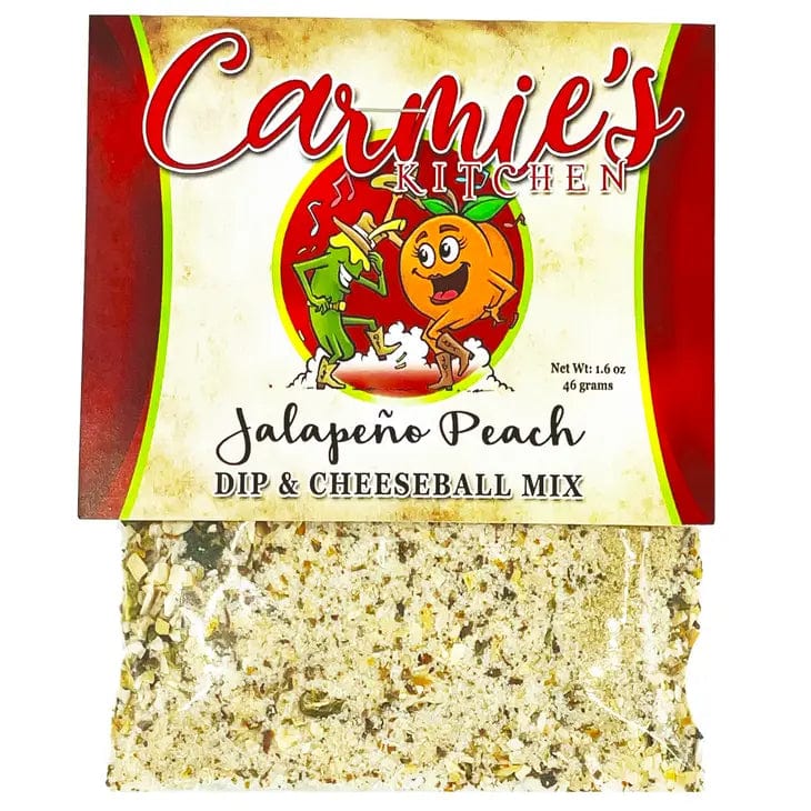Dips & Spreads Jalapeno Peach Dip & Cheeseball Mix - Carmie's Kitchen CK-196