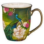 Drinkware Coffee Mug - Blessed Jeremiah 17:7 - Blue Peacock Ceramic Coffee/Tea Cup CA-MUG1019