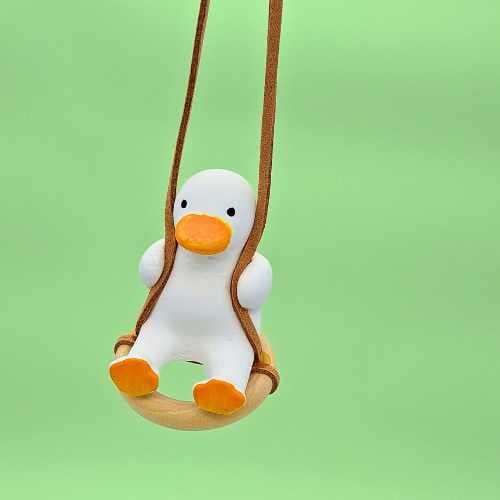 Earrings Ornament - Swinging Duck
