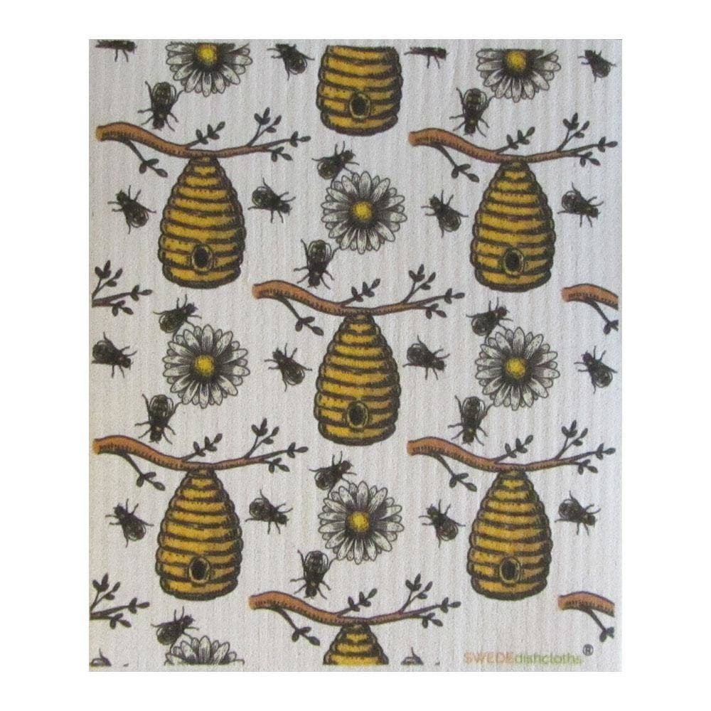 Household Cleaning Supplies FREE SHIP! Swedish Dishcloth Bees/Honey 670924901068