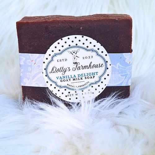 Soaps and Lotions Gentle Goat Milk Soap Bars - Vanilla Delight Gentle Goat Milk Soap Bars - Vanilla Delight - For Sensitive Skin