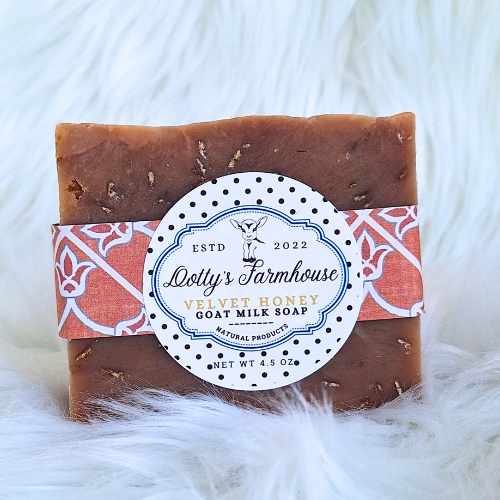 Soaps and Lotions Gentle Goat Milk Soap Bars - Velvet Honey Gentle Goat Milk Soap Bars - Vanilla Delight - For Sensitive Skin