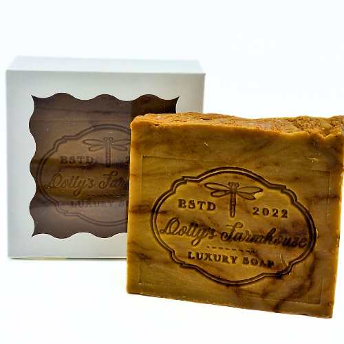Soaps and Lotions Gentle Ultra Moisturizing Soap Bars - Pumpkin Brulée Gentle Goat Milk Soap Bars - Citrus Berrywood - For Sensitive Skin