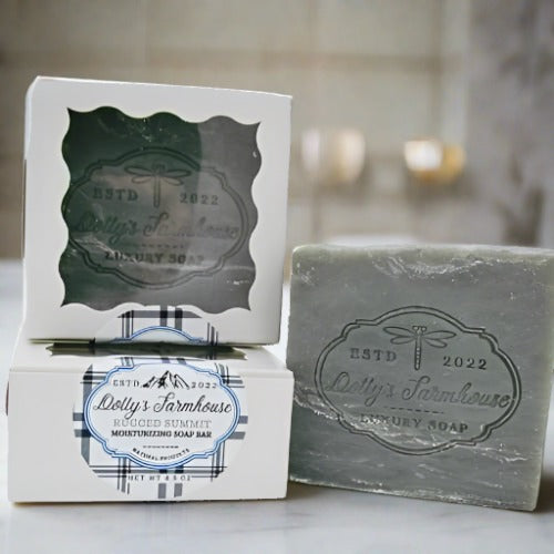 Soaps and Lotions Gentle Ultra Moisturizing Soap Bars - Rugged Summit - Vegan