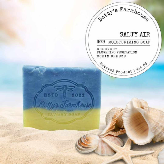 Soaps and Lotions Gentle Ultra Moisturizing Soap Bars - Salty Air - Vegan