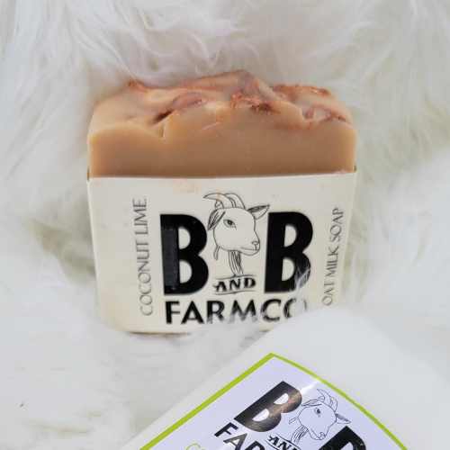 Soaps and Lotions Goat Milk - Bar Soap - 4.5 oz. - Coconut Lime Goat Milk - Bar Soap - 4.5 oz. - Coconut Lime -  Luxurious Non-Greasy Hydration BBFC-COCLM-S