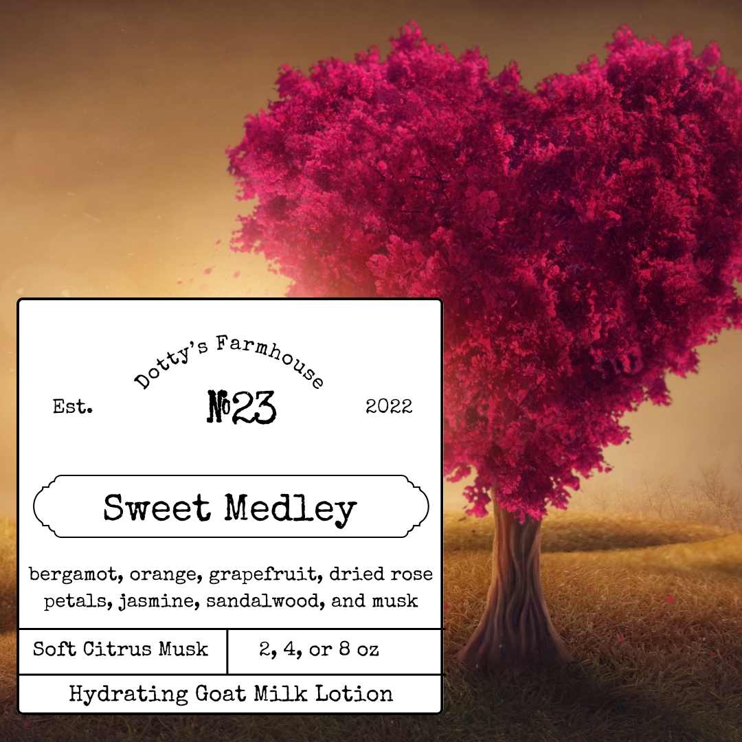 Soaps and Lotions Goat Milk Lotion - No. 23 - Sweet Medley - Hydrating Moisturizer