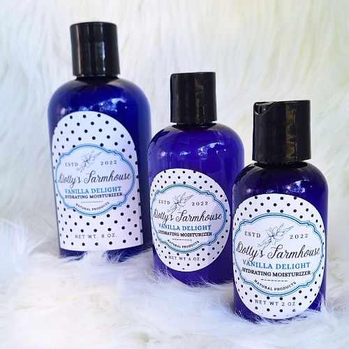 Soaps and Lotions Luxury Lotion - Vanilla Delight - Hydrating Moisturizer