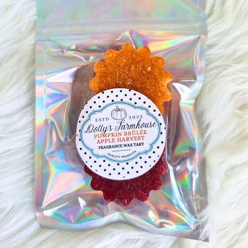 Wax Tarts Wax Tarts - Fragrance Wax Melts - Pumpkin Brulee & Autumn Apple - 2 Pack