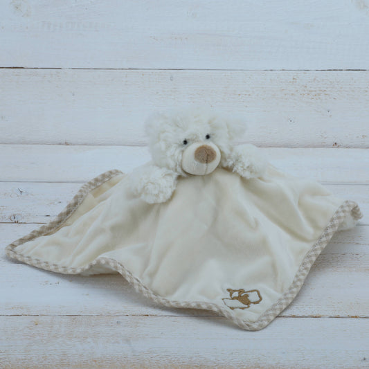 Baby & Toddler *SALE* Bear Baby Soother/Finger Puppet Comforter Cream MRT21703B