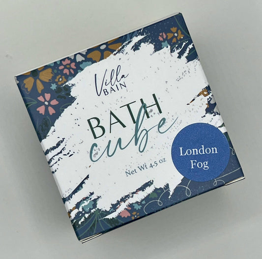 Bath Additives Bath Cube - London Fog - Luxurious Shea Butter and Coconut Oil Bath Melt VB-LFBC