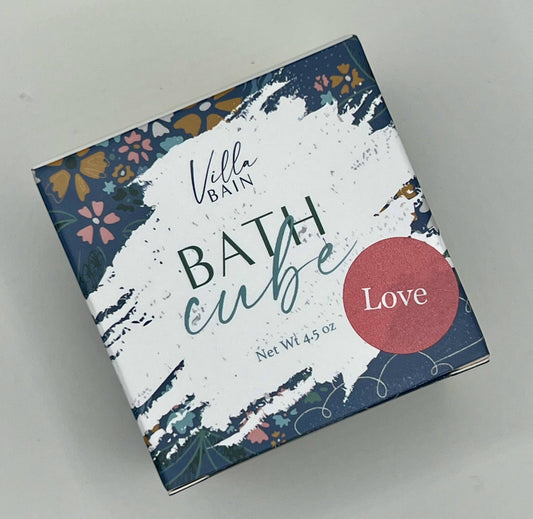 Bath Additives Bath Cube - Love - Luxurious Shea Butter and Coconut Oil Bath Melt VB-LOVEBC