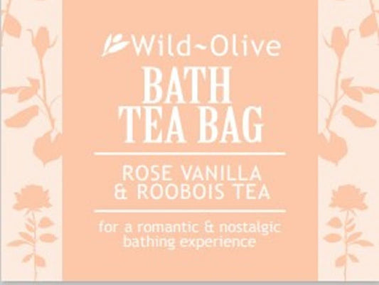 Bath Additives Bath Tea Bag - Rose and Roobios WORRTea