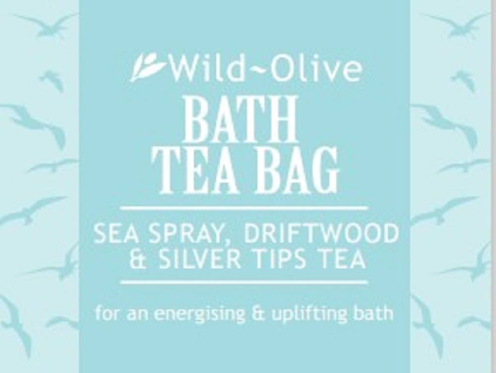 Bath Additives Bath Tea Bag - Seaspray and Silvertips Tea Bags WO-SSTea