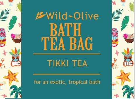 Bath Additives Bath Tea Bag - Tikki WO-TikkiTea