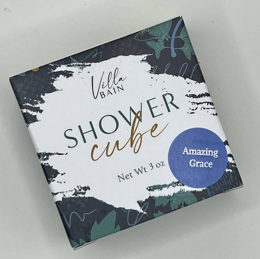 Bath Additives Shower Cube - Amazing Grace - Relaxing Spa Aromatherapy For the Shower VB-AGSC