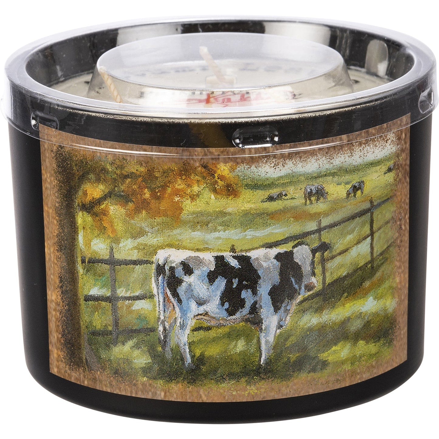 Candles Jar Candle - Fall Cows - Autumn Leaves PBK-110875