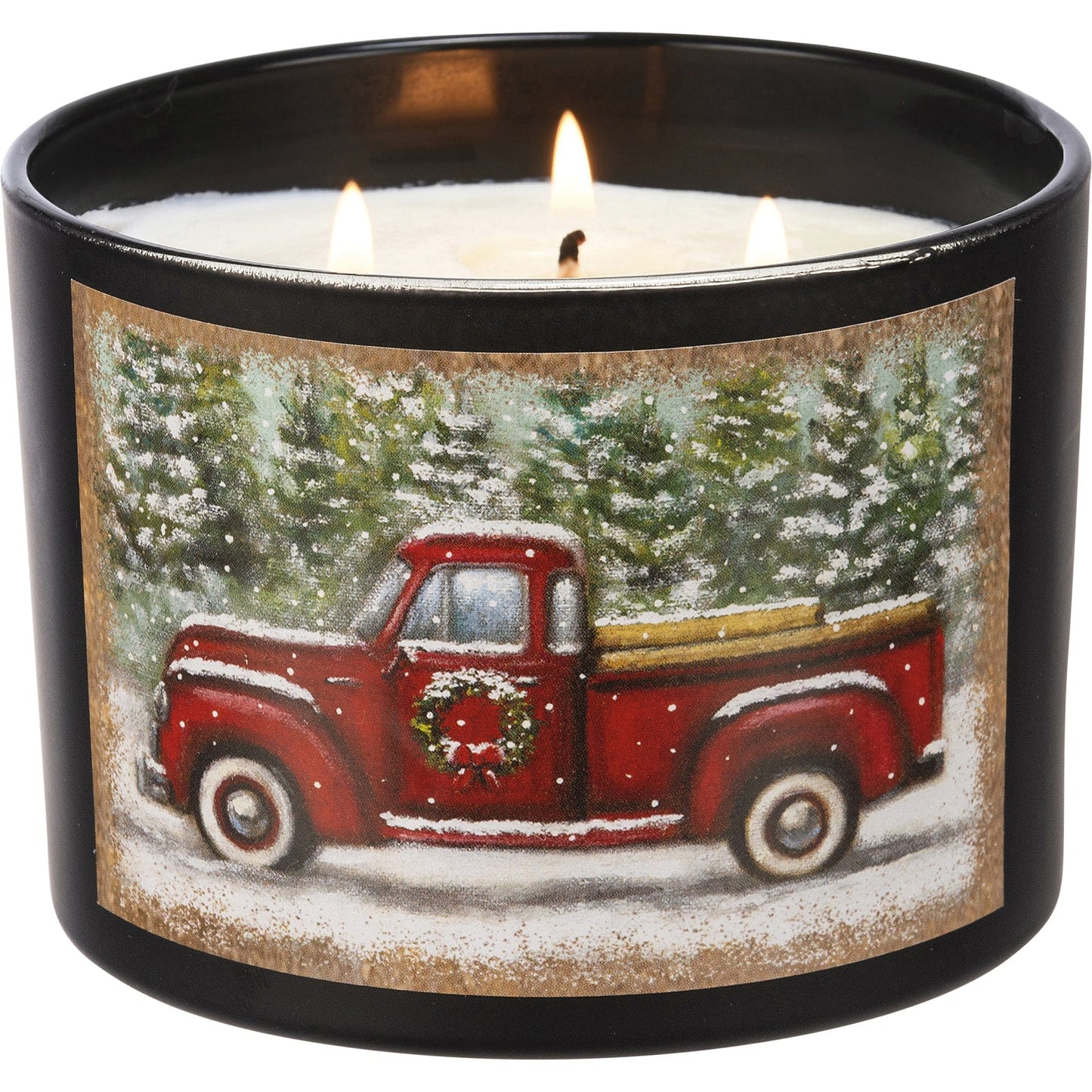 Candles Jar Candle - Red Truck - Spruce PBK-110872