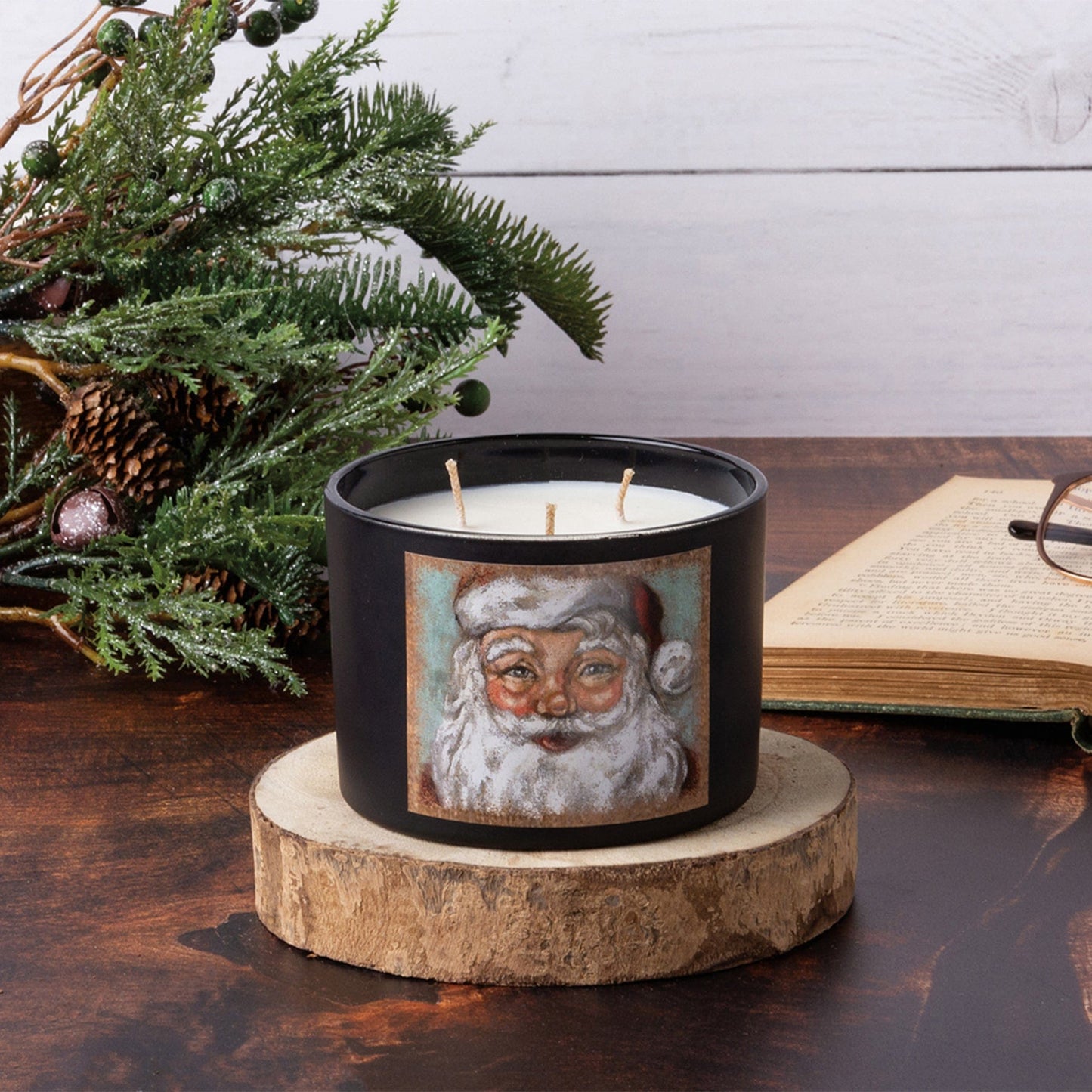 Candles Jar Candle - Santa - Sugar Cookie PBK-110871