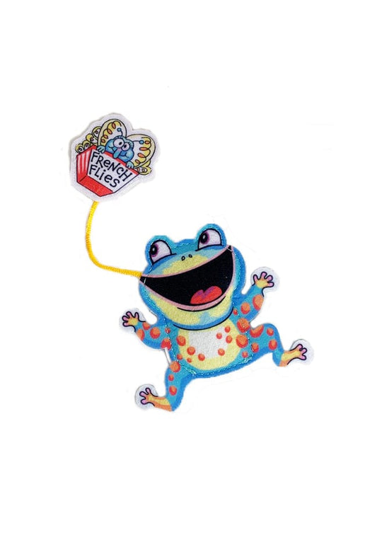 Cat Toys Cat Toy - Fast Food - Frog and French Flies FZZ-FFC-FRO49