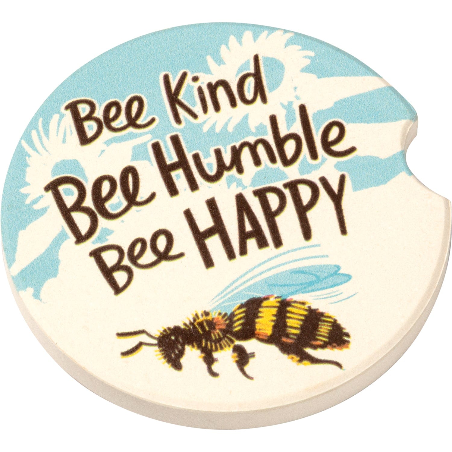 Coasters Car Coasters - Bee Kind Bee Humble Bee Happy PBK-105788