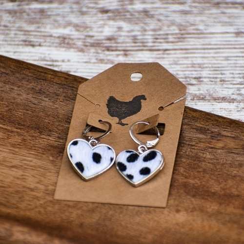 Earrings Earrings - Cow Love Earrings NI-NHPF460961