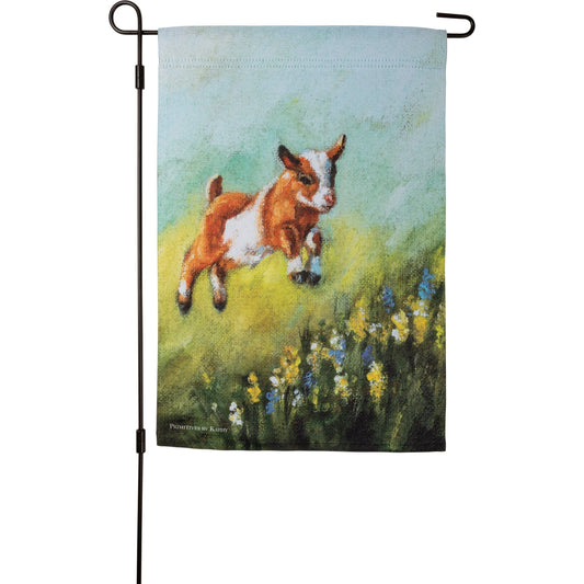 Flags & Windsocks Garden Flag - Jumping Goat PBK-108612