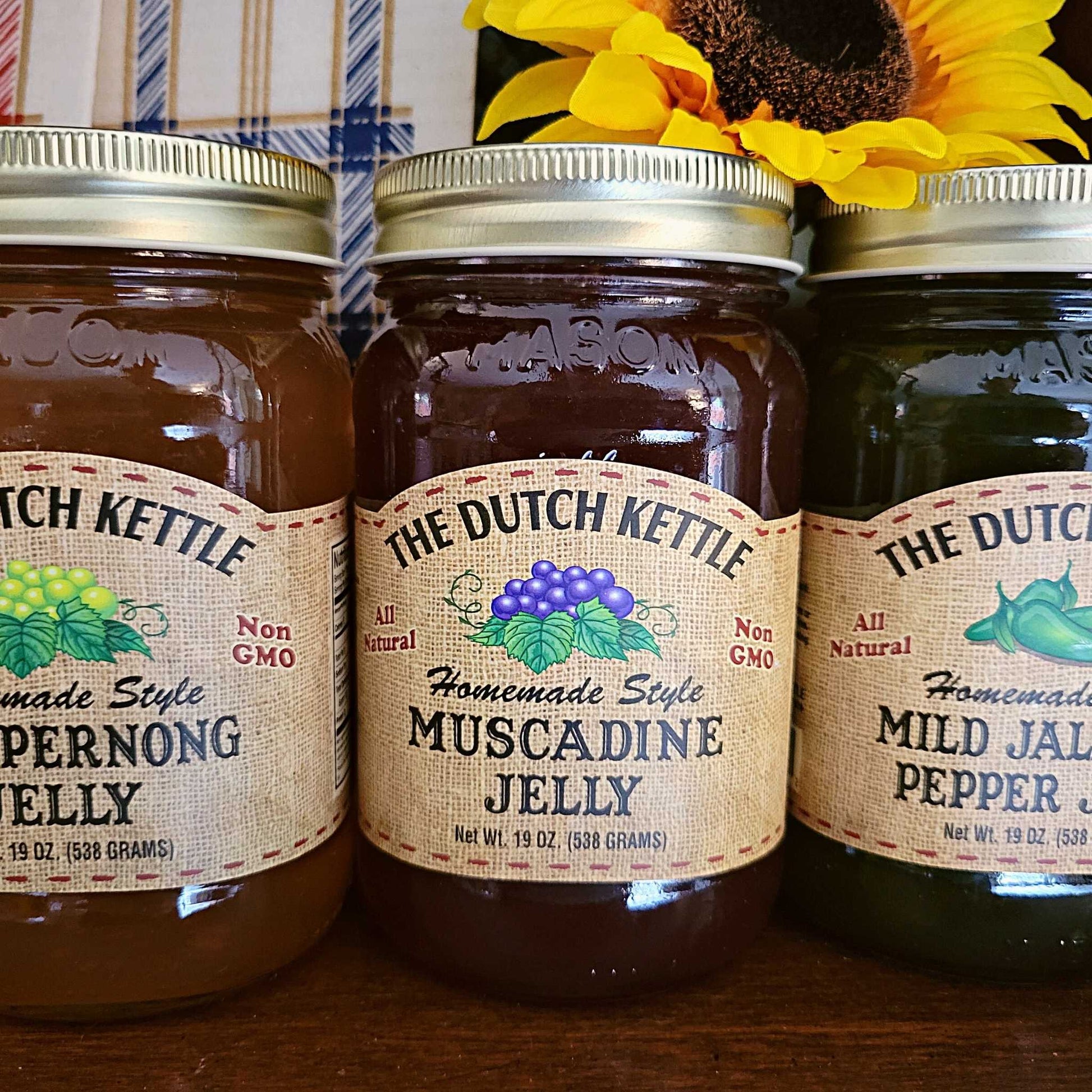 Jams & Jellies Jams & Jellies - Amish Homemade Muscadine Jelly - The Dutch Kettle DK-MJ