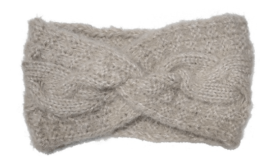 Khaki Winter Knit Headbands/Ear Warmers - Assorted Colors NI-NHAR448477