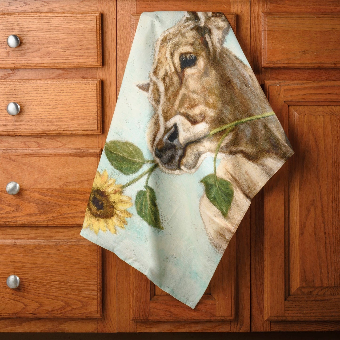 Kitchen Towels Kitchen Towel - Cow Floral PBK-109177