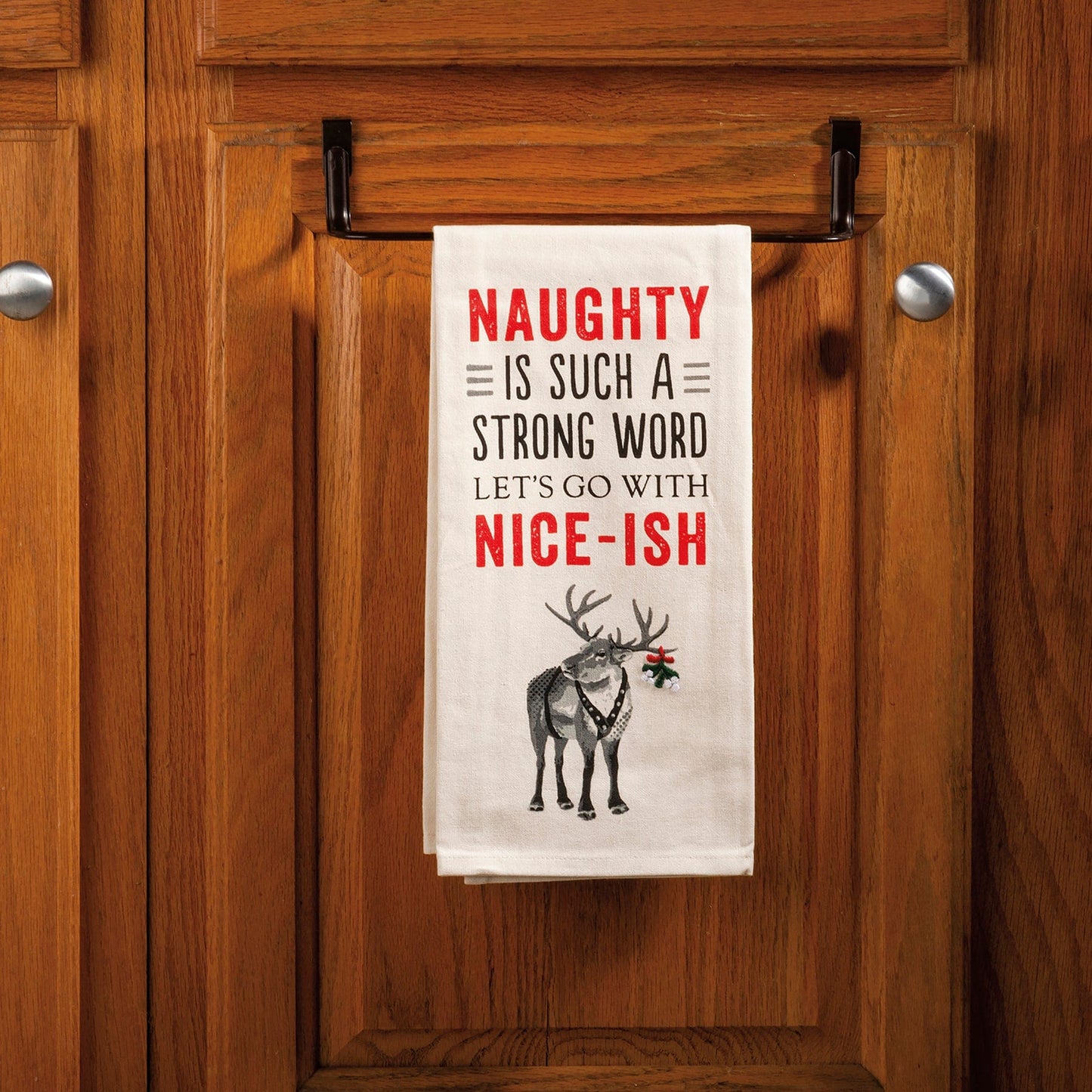 Kitchen Towels Kitchen Towel - Naughty Let's Go With Nice-ish PBK - 110131