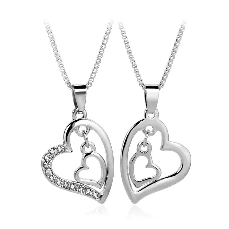Necklace Necklace - Double Hearts NI-NHMO229264