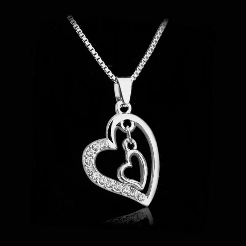 Necklace Necklace - Double Hearts NI-NHMO229264