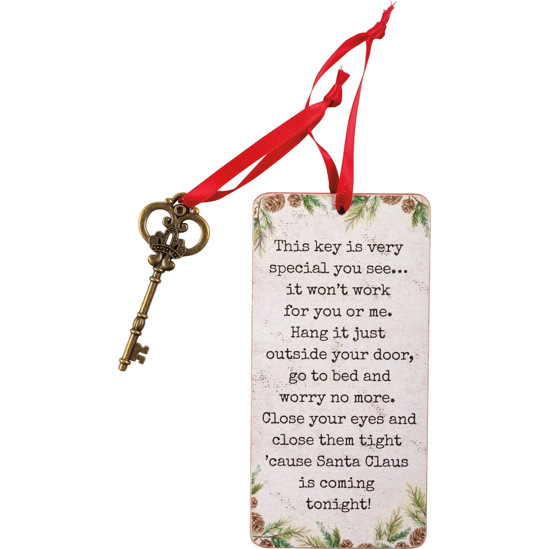 Ornament - Santa's Magic Key PBK-113542