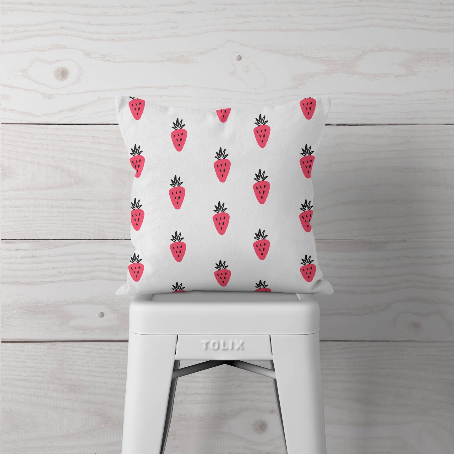Pillows Pillow Cover - Strawberry IVSG-STRWBRY-PC