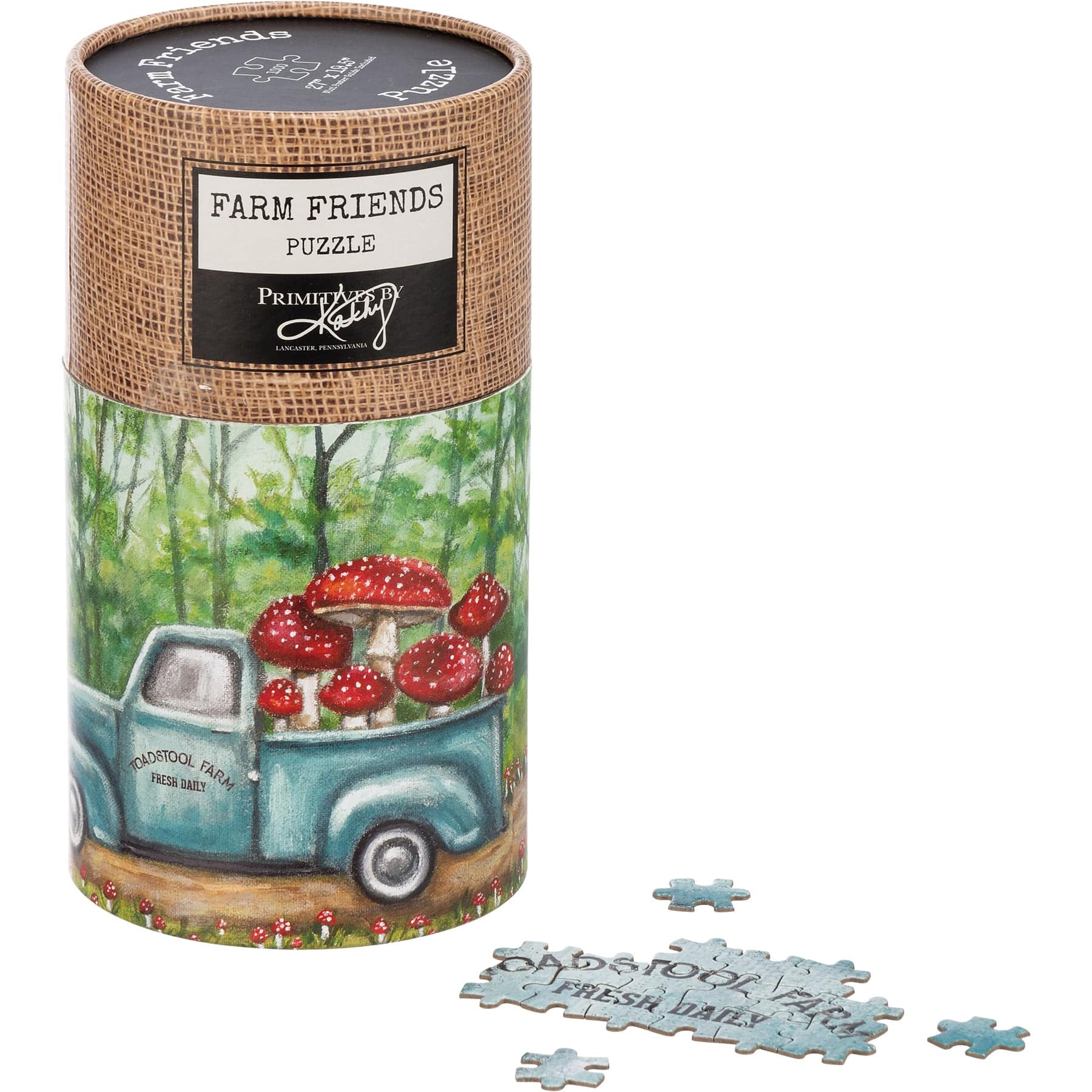 Puzzles Puzzle - Mushroom Toadstool Farm - 1,000 Piece PBK-111733