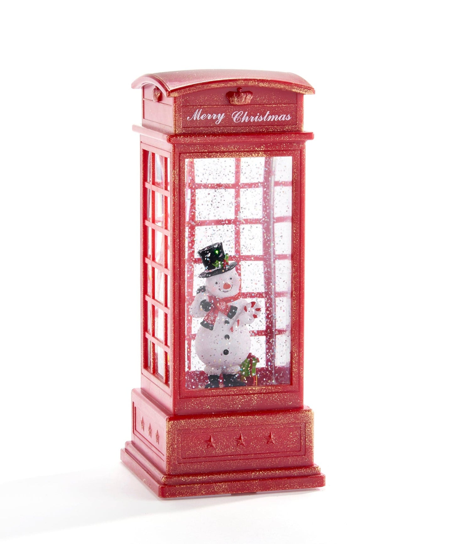 Seasonal & Holiday Decorations LED Telephone Booth Water Lantern GC-667556