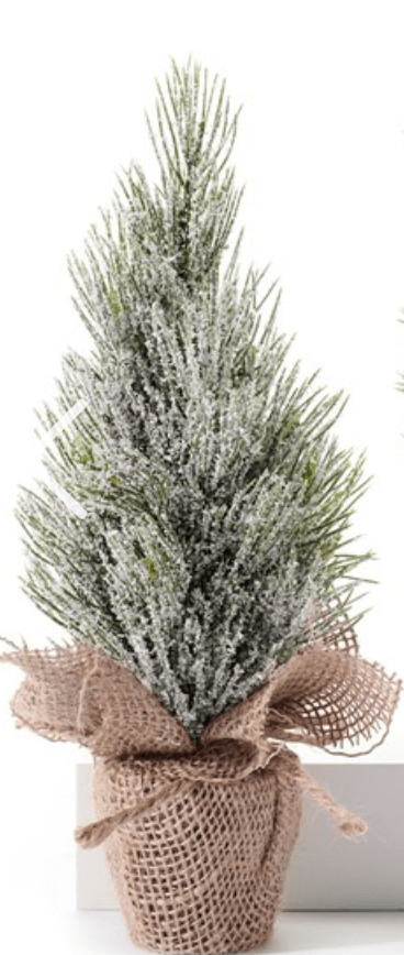 Seasonal & Holiday Decorations long pine Potted Trees, 3 Assorted Designs. GC-665625-LP