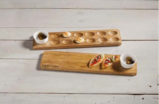 Serving Dishes Serving Dishes - Reversible Serving Board Set - Mud Pie MP-47500189